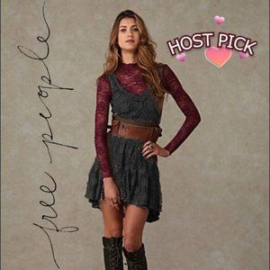Free People NWT !!RARE!! Floral Lace Rendezvous Dress